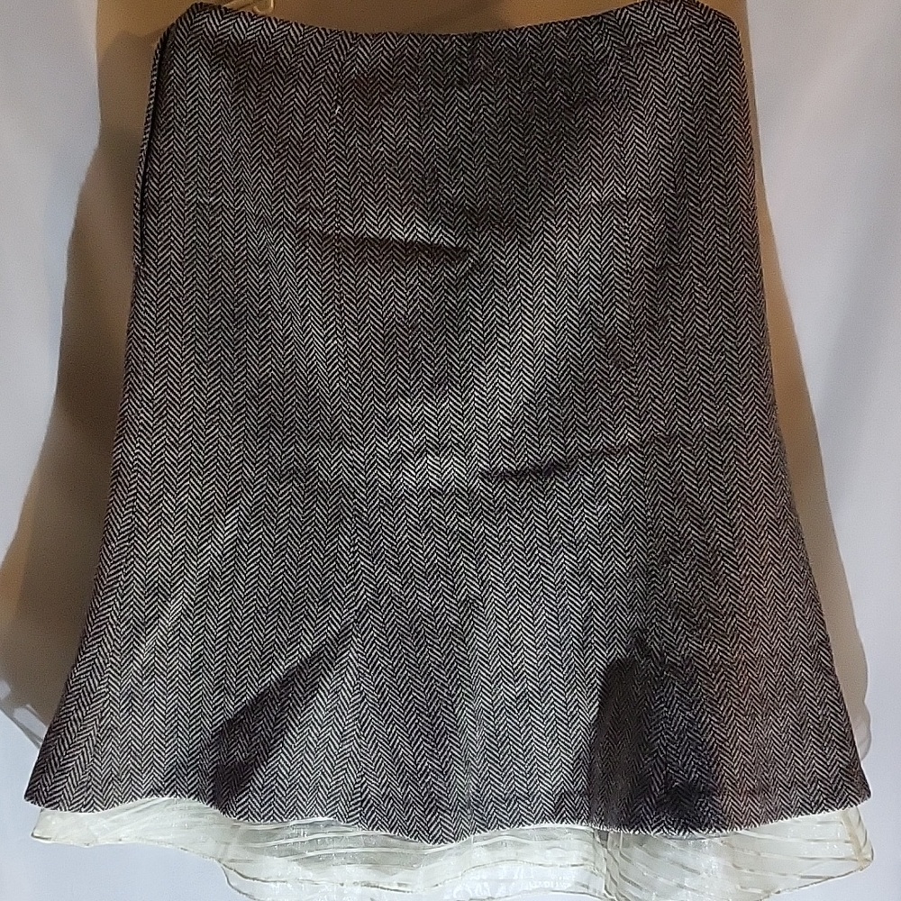 Ladies herringbone skirt